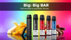 Feoba Big Bar 6000 disposable vape pod kit with various flavors