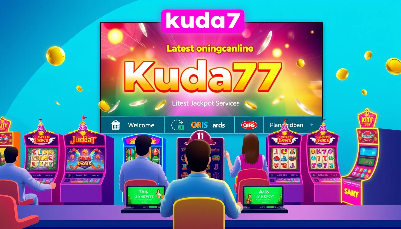 Logo Kuda77, situs slot online gacor terpercaya dengan berbagai permainan dan metode deposit cepat